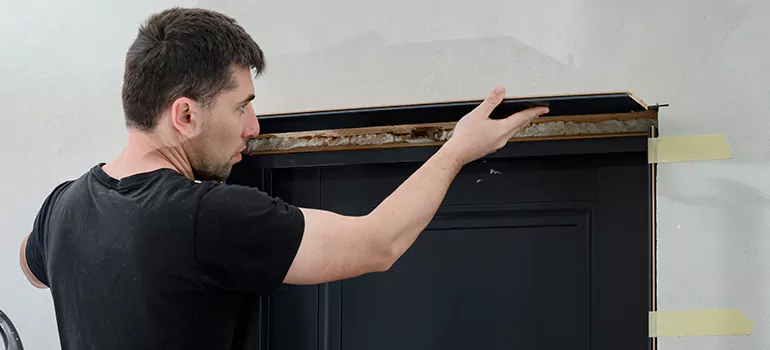 Wood Door Hole Repair in Palm Coast, FL